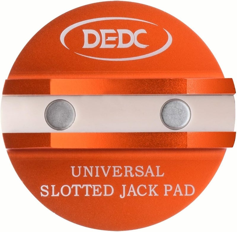 DEDC Universal Aluminum Grooved Magnetic Jack Pad, Jacking Puck Pinch Weld Frame Rail Adapter, Oil Change Mush Haves, Change Tire Repair Tires Oil Must Have, for Car SUV Truck Pickup Sedan MPV Wagon - Image 4